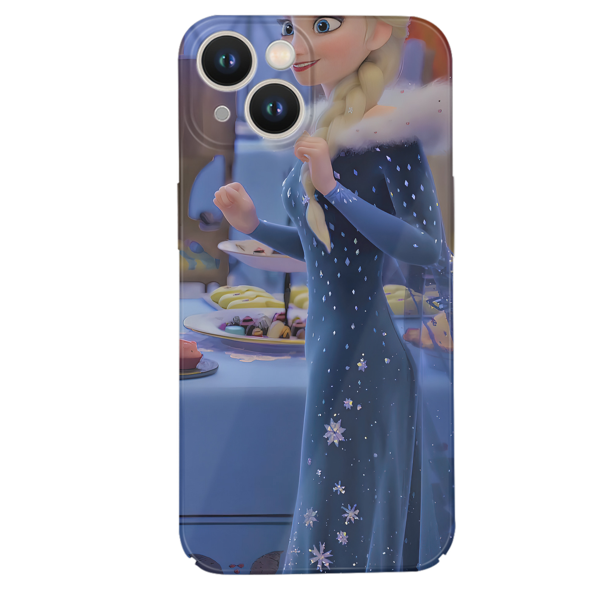 （画像用） アナと雪の女王 アンナ エルサ Frozen Anna Elsa 【iPhone 14シリーズ対応】ハードケース